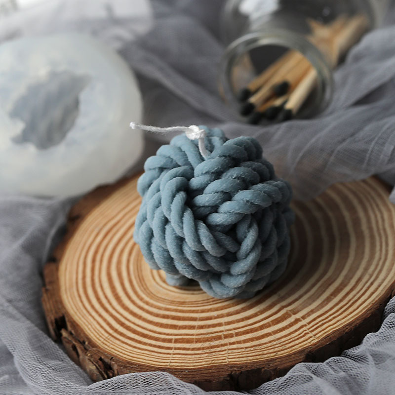Candle Making Fragrances - 3D Wool Shape Candle Mold Scented
