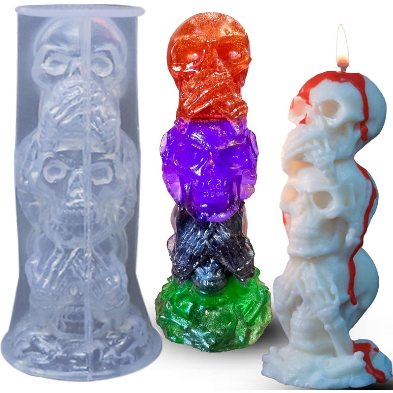 Silicone Mold 2026 Halloween S - đánh giá và giá Candle Making Event