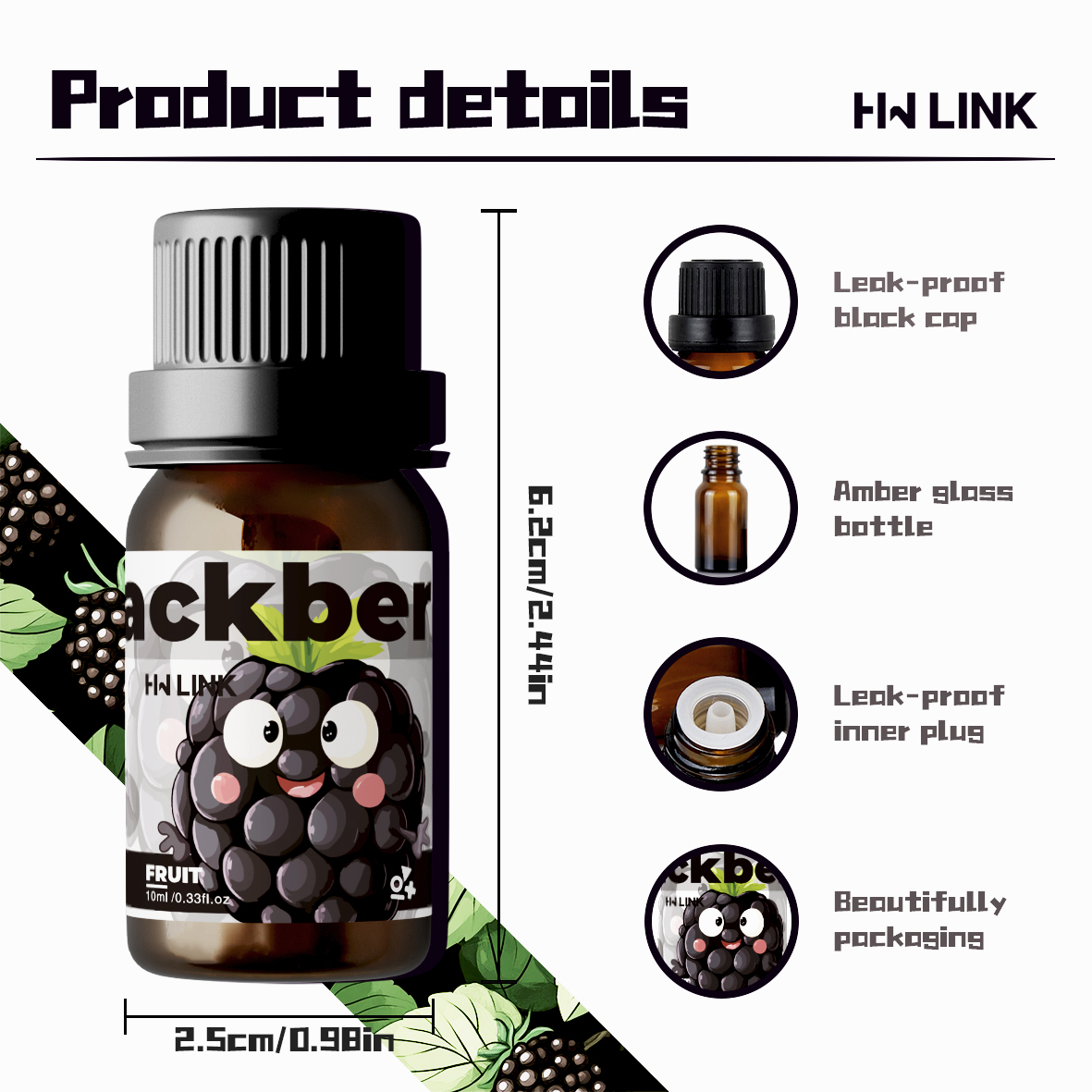 Blackberry Essential Oil  10ml - đánh giá và giá Candle Making Fragrances