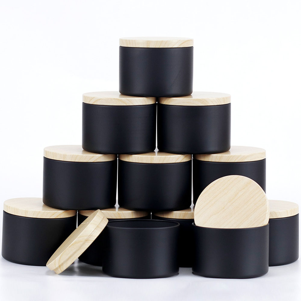24pcs 4oz Black Candle Jars ,R - đánh giá và giá Candle Making Jars With Lids