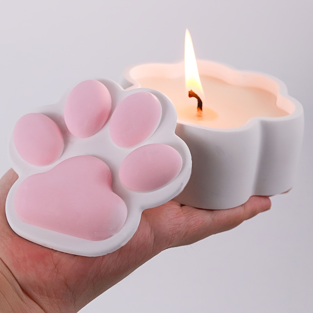 Cat Claw Storage Box Silicone  - đánh giá và giá Candle Making Jars With Lids