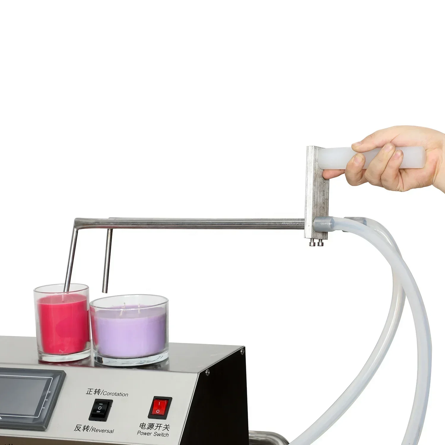 Auto Candle Double Nozzle Pump - đánh giá và giá Candle Making Machine Price