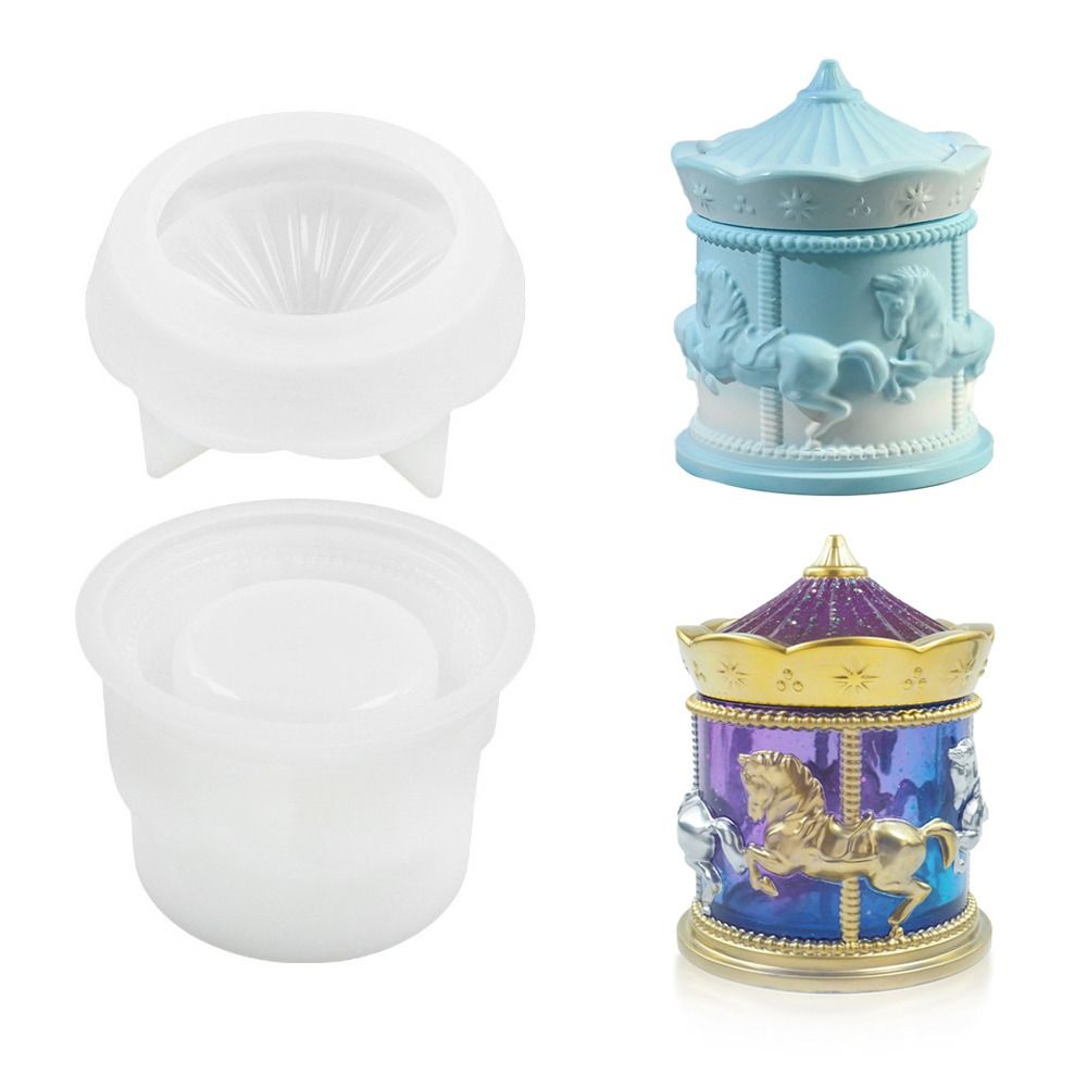 Cute Style with Lids Carousel  - đánh giá và giá Candle Making Jars With Lids