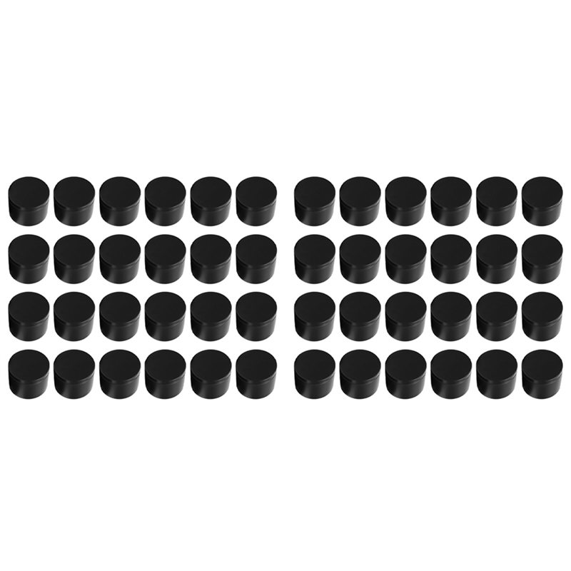A93E-48Pcs Black Candle Tins,  - đánh giá và giá Candle Making Jars With Lids