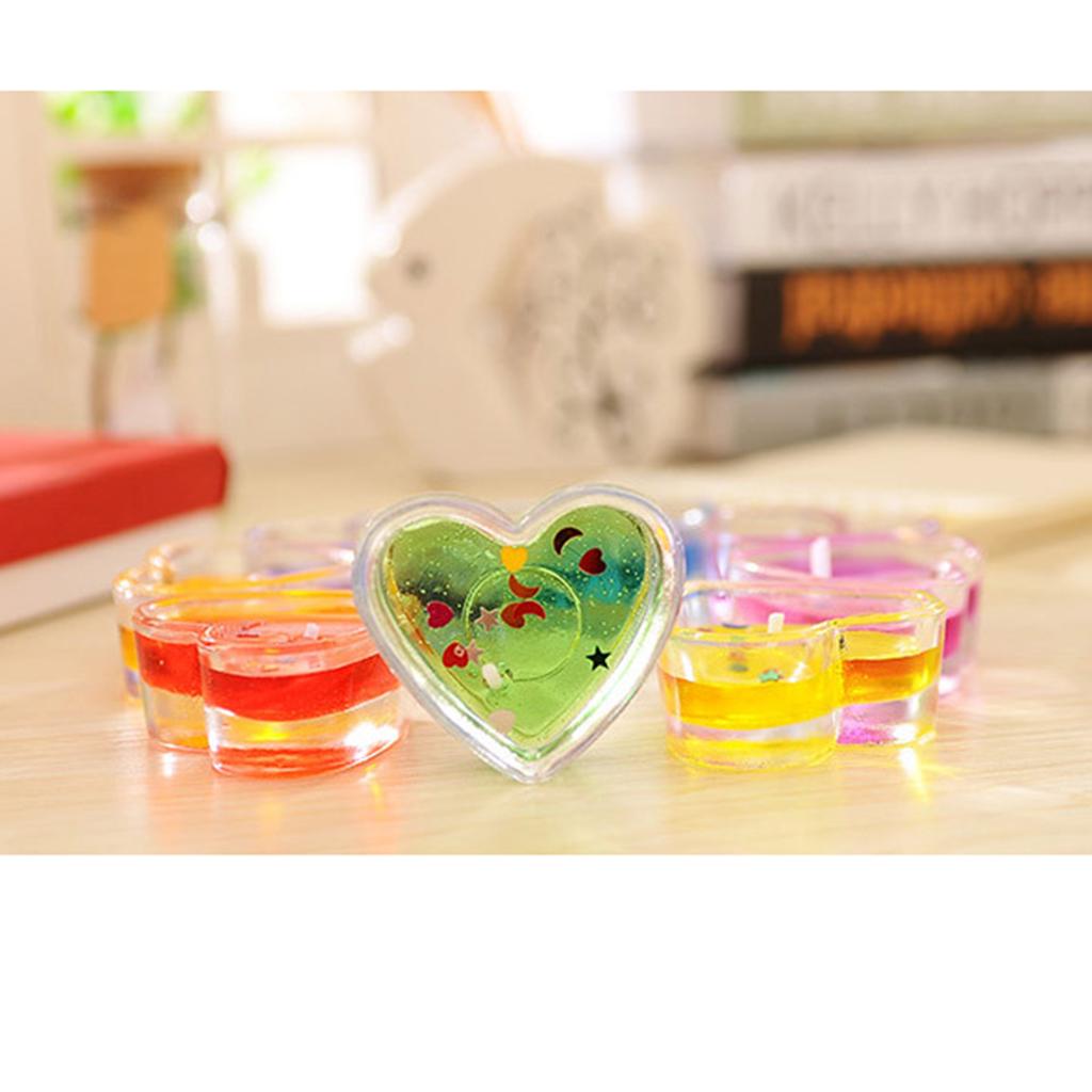 Transparent Heart Tealight Cup - đánh giá và giá Candle Making Event