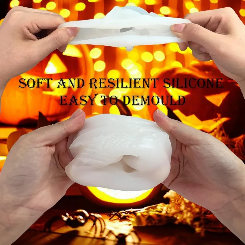 3D Rose Flower Skull Silicone  - đánh giá và giá Candle Making Event