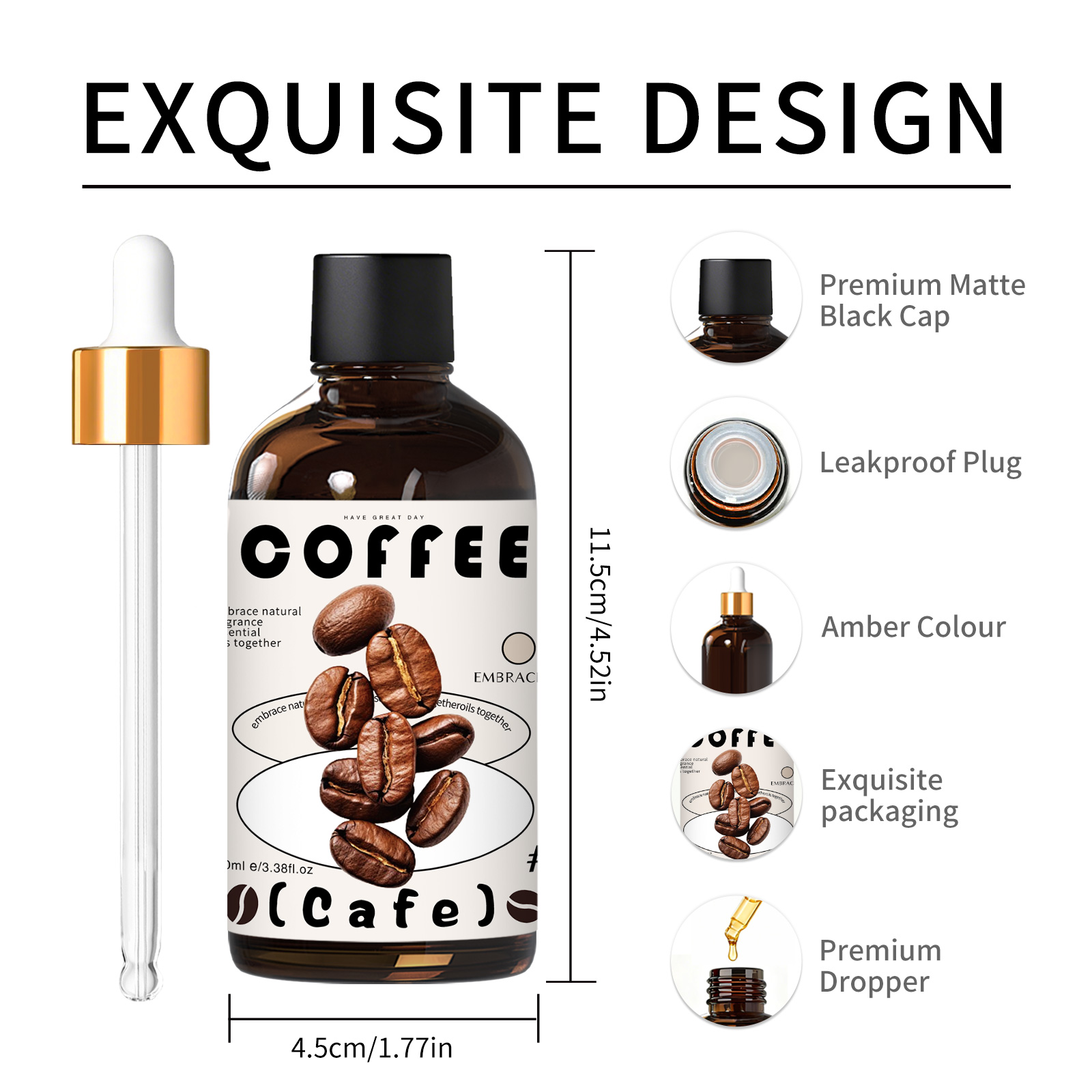 100ml Coffee Fragrance Oils Ca - đánh giá và giá Candle Making Fragrances